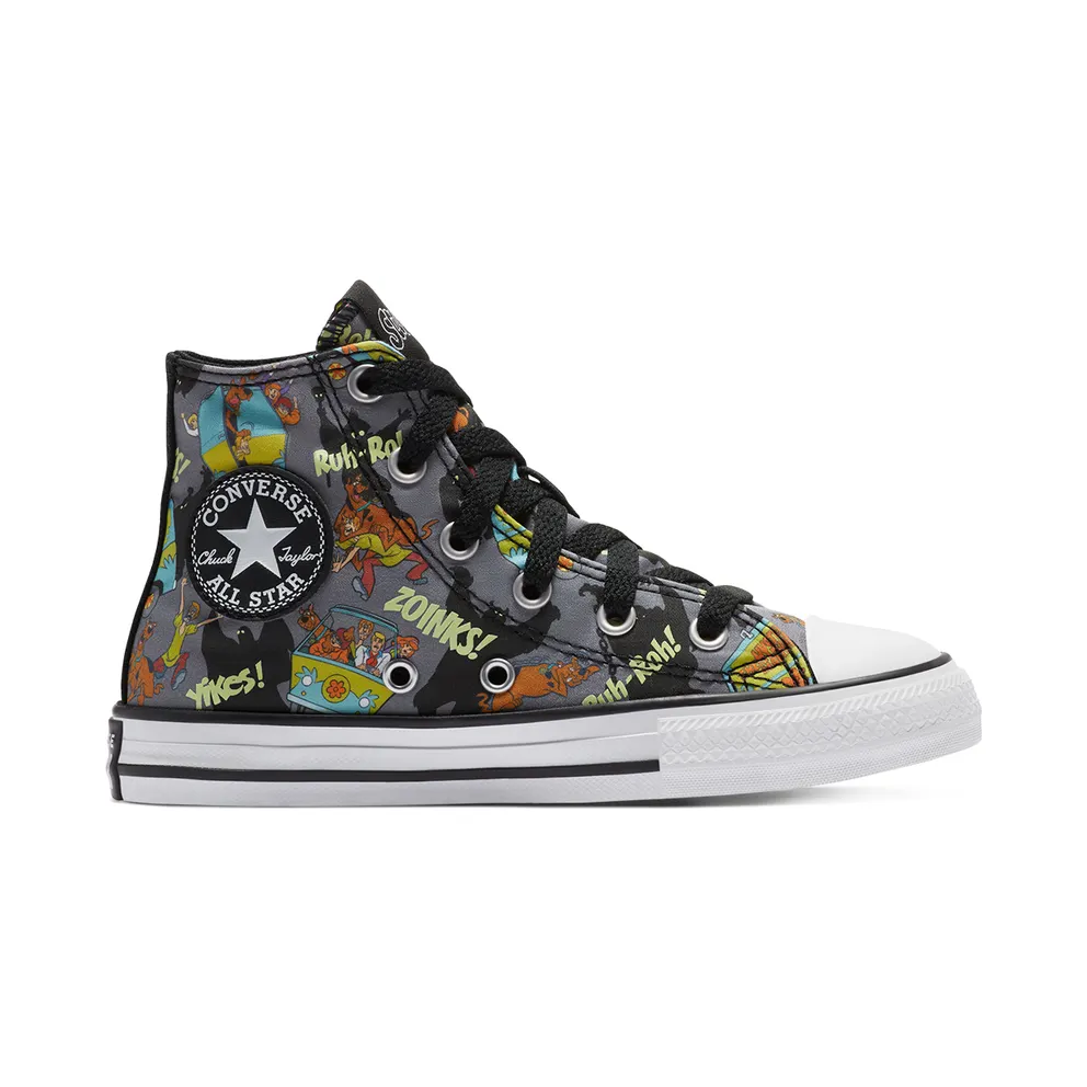 Converse Converse x Scooby-Doo Chuck Taylor All Star High Top Almost Black/white/multi (369074C)