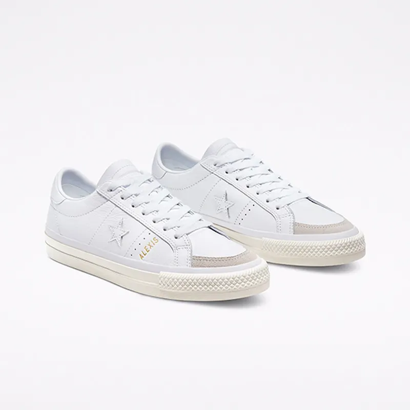 Converse CONS One Star Pro AS Low Top White/enamel Red/egret (168658C)