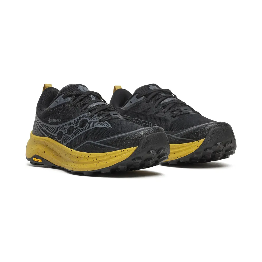 SAUCONY Peregrine 16 GTX “Black / Oil” (S21068-100)