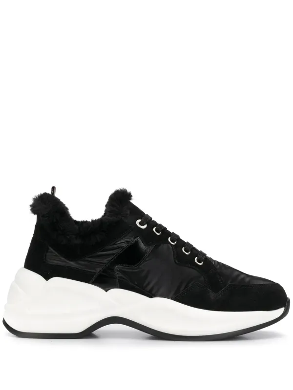 Tosca Blu Zweifarbige Sneakers – Schwarz (F1904S063C99)
