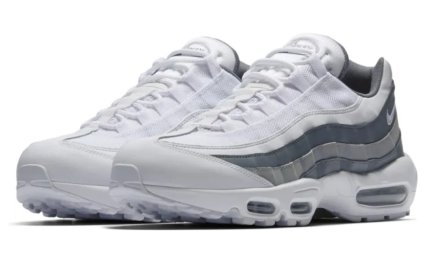 Nike Air Max 95 White Cool Grey Wolf Grey