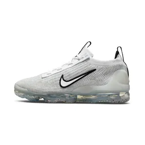 Nike Air VaporMax 2021 FK “White / Black / Metallic Silver” (DH4084-100)