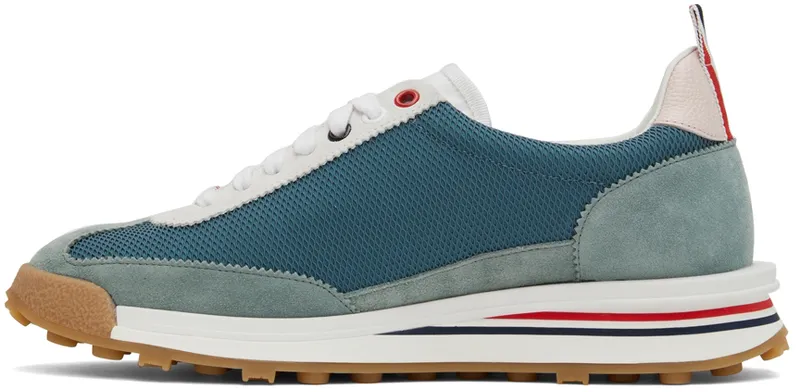 Thom Browne Blue Mesh Tech Runner (MFD239A-06973)
