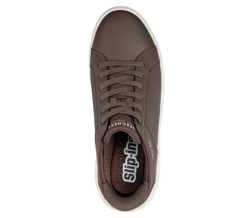 Skechers Slip-ins: Court Break – Double Vented Sneaker Bruin
