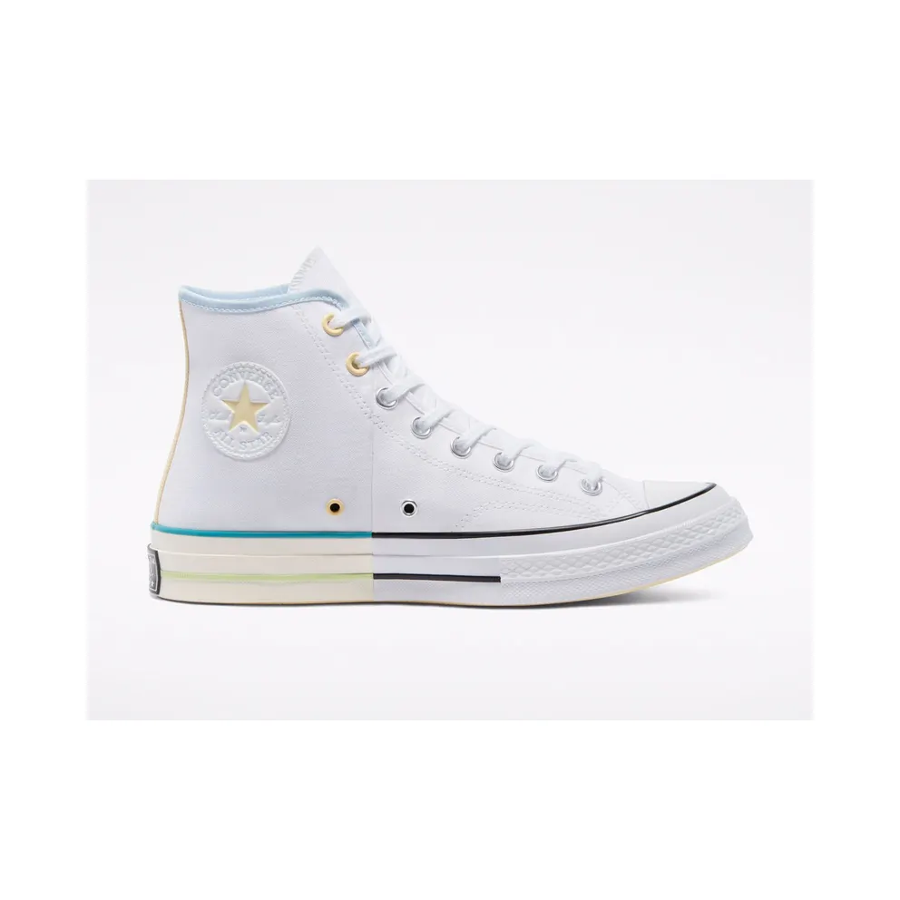 Converse White Pack Chuck 70-High Top Weiß/Chambray Blue/Banana Cake (171179C)
