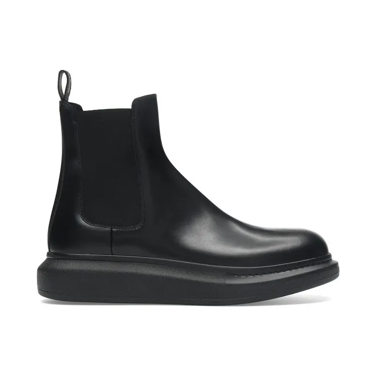 Alexander McQueen Hybrid Chelsea Boot Black (586398WHX521000)