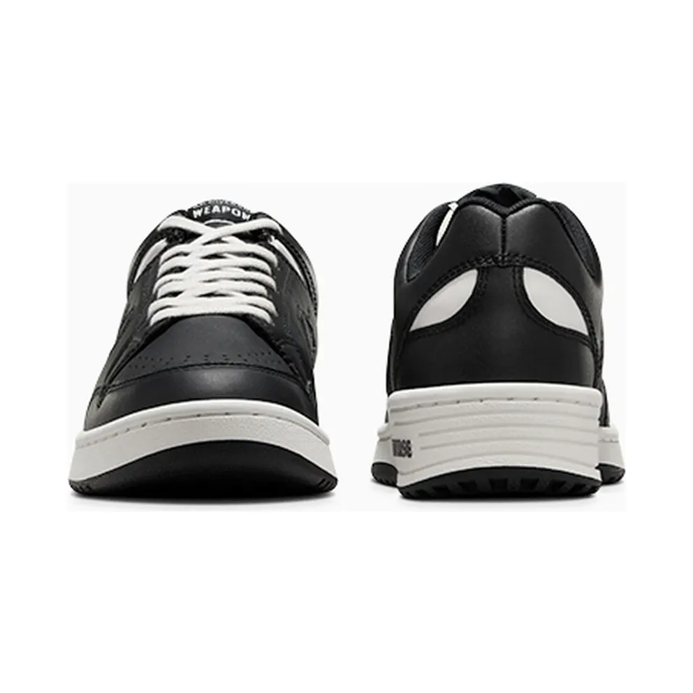 Converse Weapon Leather Black/Black/White (A12336C)