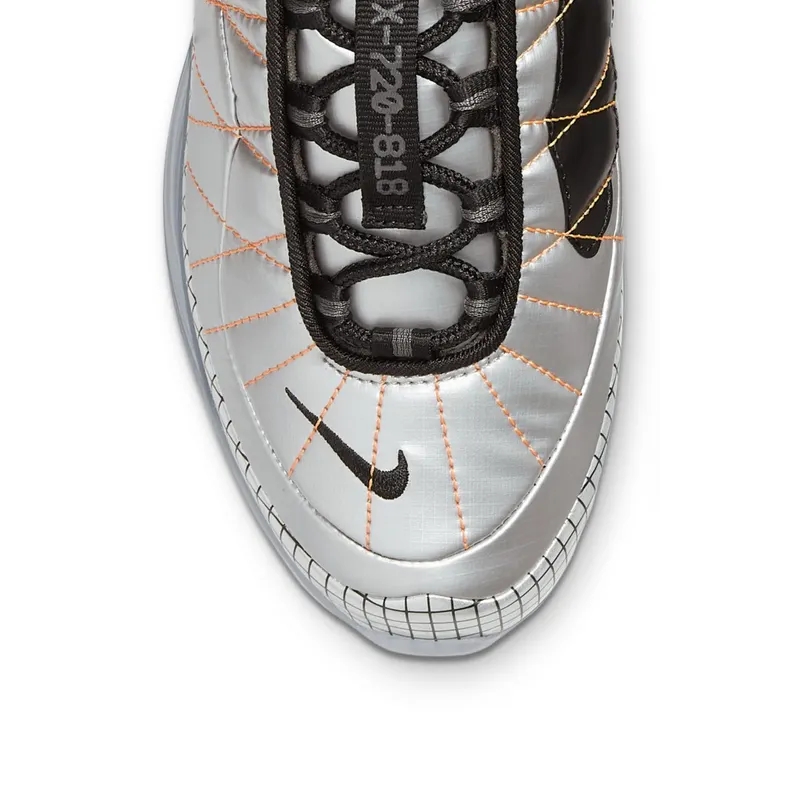Nike MX 720 818 Metallic Silver Total Orange Metallic Silver/Total Orange-Anthracite-Black (BQ5972-001)