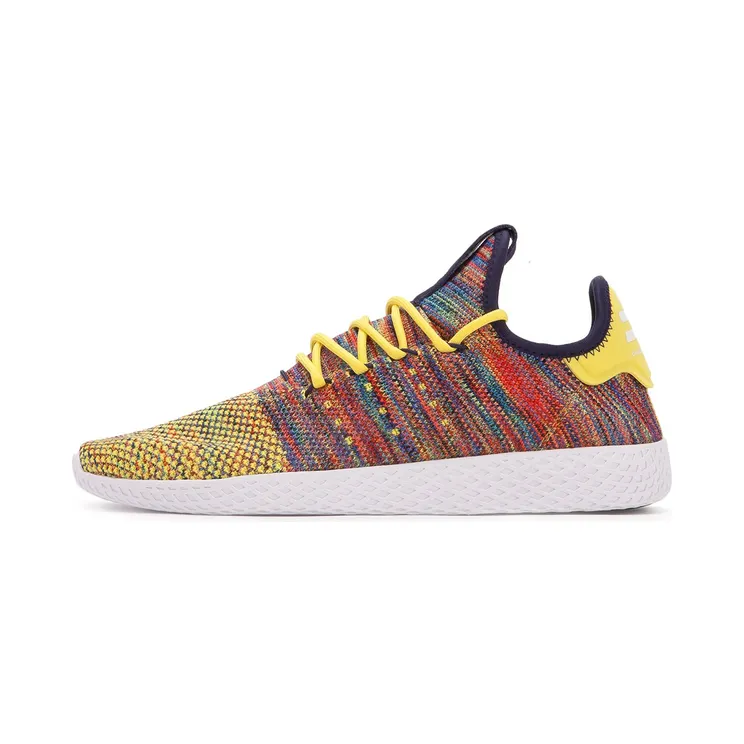 Adidas Pharrell x Tennis Hu ‘Multi-Color’ Semi Frozen Yellow/Noble Ink/White (BY2673)