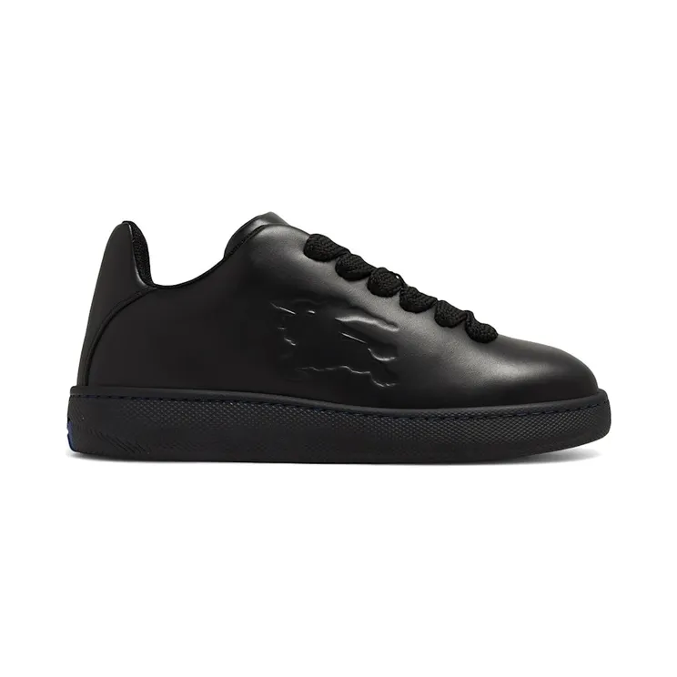 Burberry Leather Box Debossed Equestrian Knight Black (8083325)