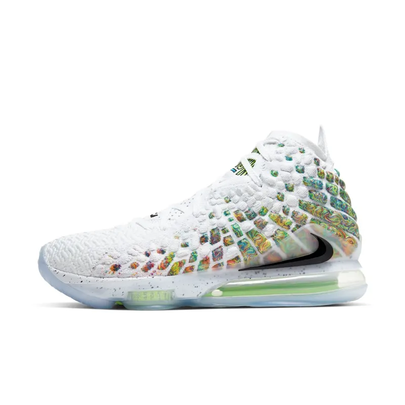 Nike LeBron 17 Air Command Force White/Black-Multi-Color (BQ3177-100)