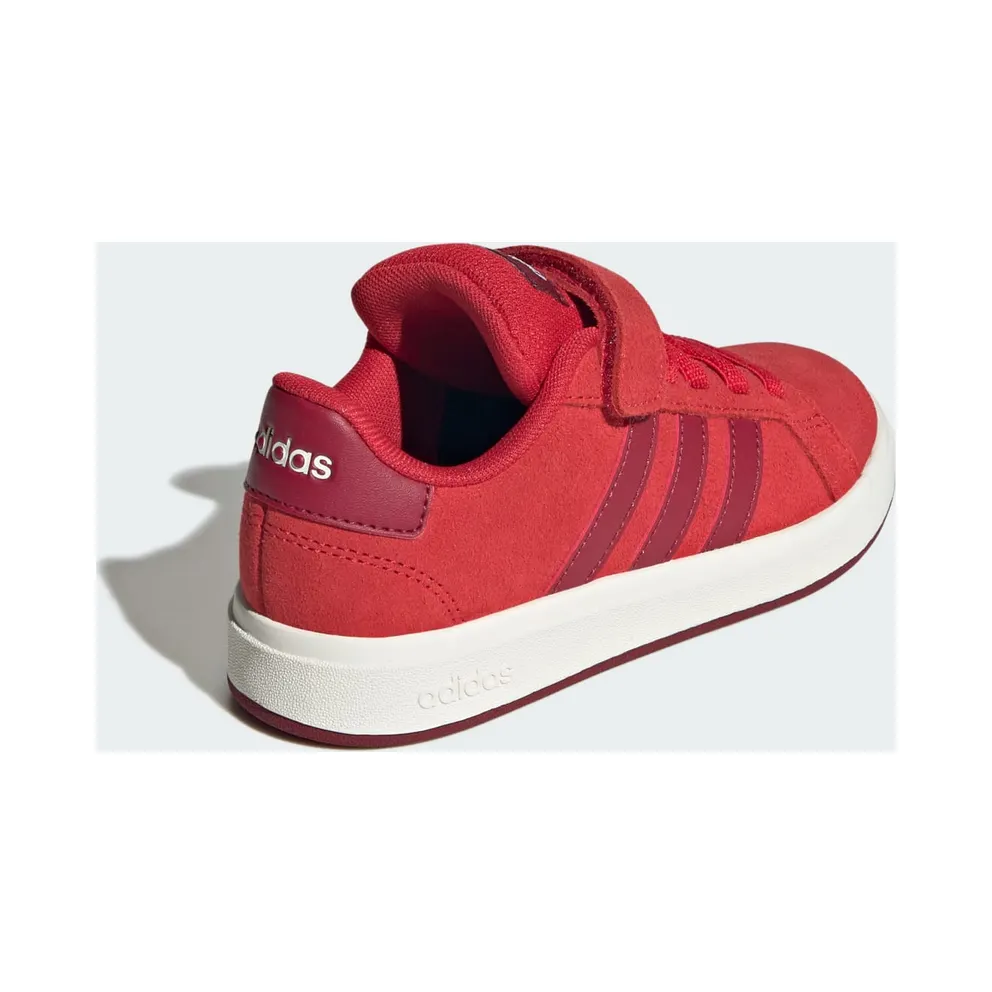 Adidas Grand Court 00s Kids Collegiate Red / Collegiate Burgundy / Off White (JQ5653)