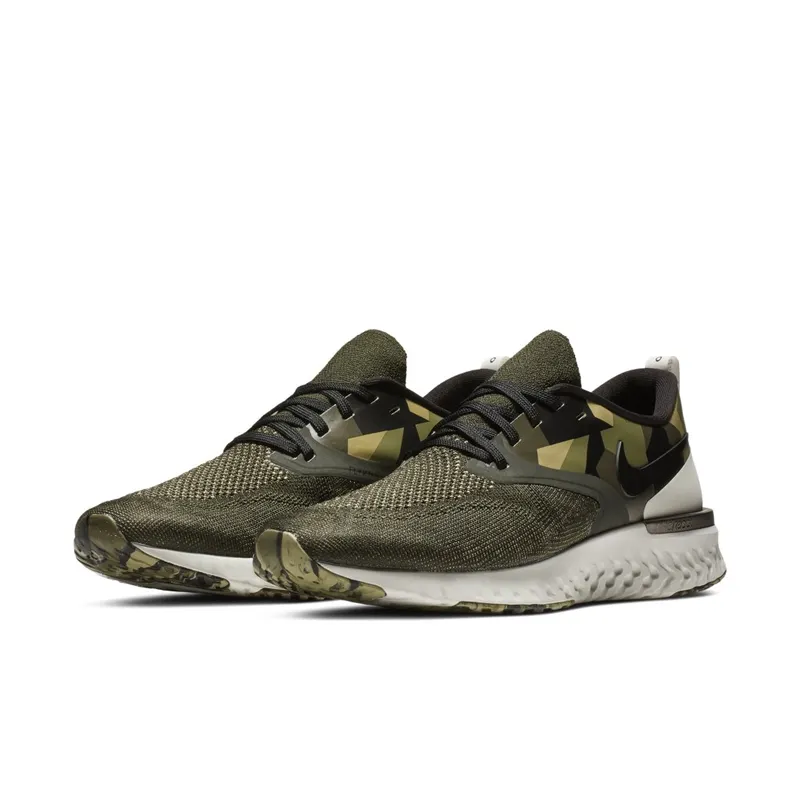Nike  Odyssey React Flyknit 2 Sequoia Sequoia Neutral Olive Black (AT9975-302)