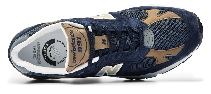 New Balance 991 Navy Brown (M991DNB)