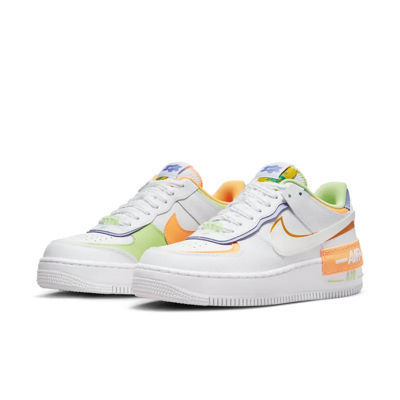 Nike Air Force 1 Low Shadow White Peach Cream Lime (DX3718-100)