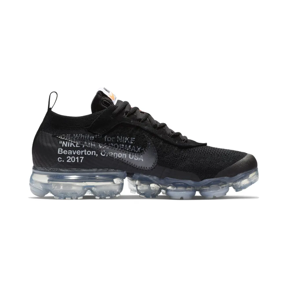 Nike x Off White Air VaporMax Flyknit Black (2018) (AA3831-002)