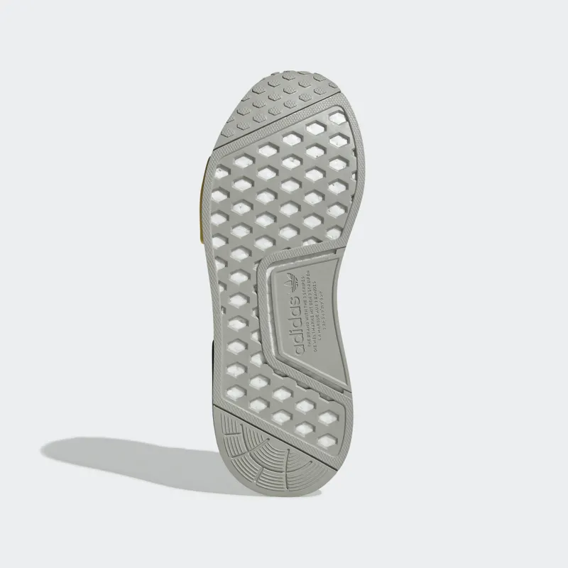 adidas  NMD_R1 Metal Gray Metal Gray/Yellow/Core Black (EF4261)