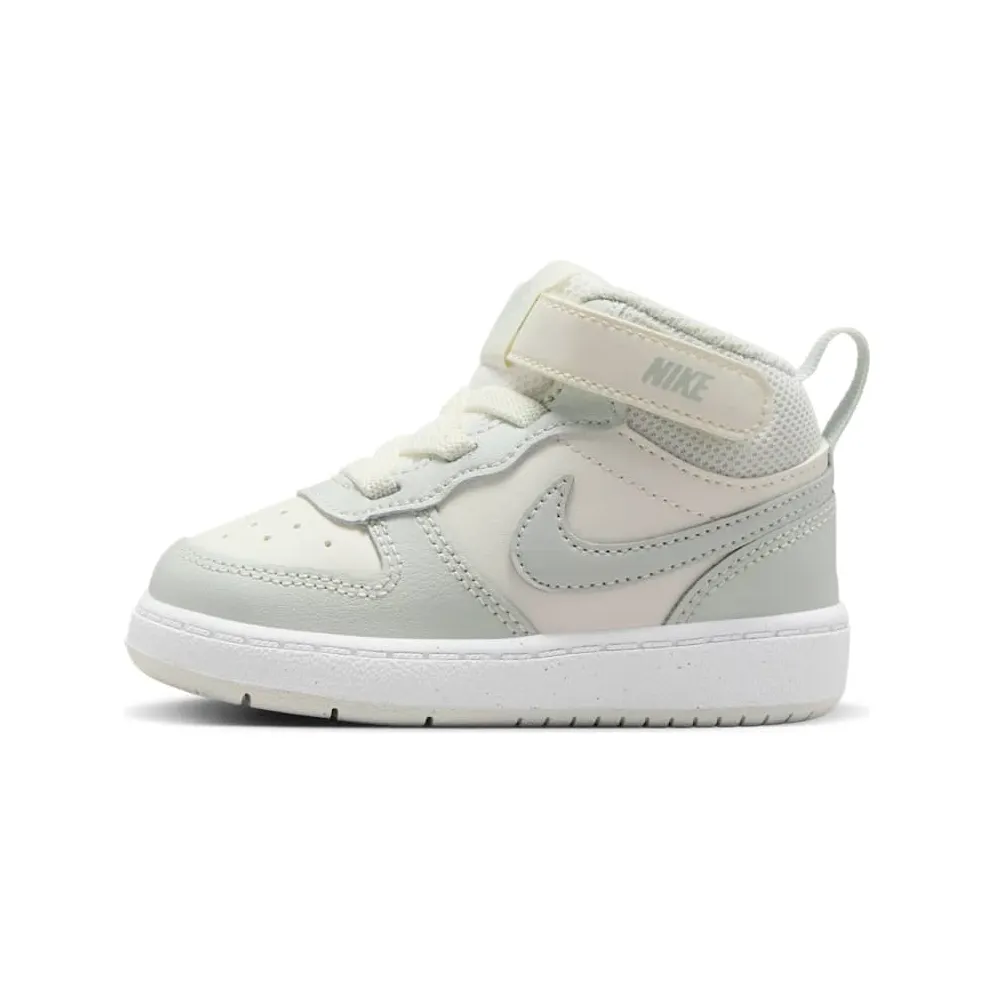 Nike Court Borough Mid 2 TD “Sail White Light Silver” (CD7784-127)
