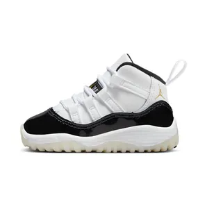 Air Jordan 11 TD Gratitude “White / Black / Metallic Gold” (378040-170)