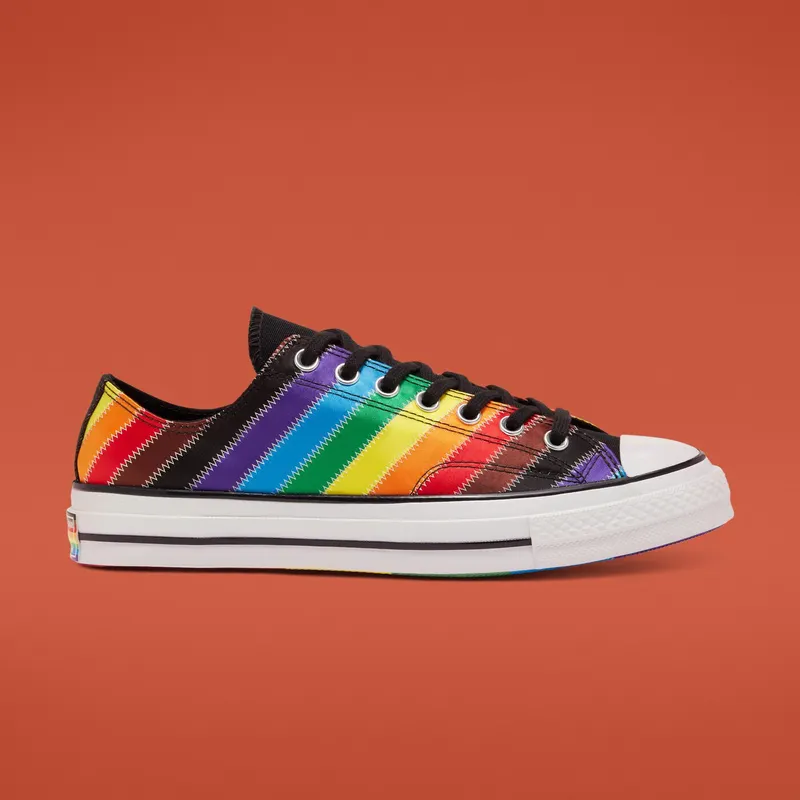 Converse Chuck Taylor All-Star 70s Ox Pride (2020) White/Black-Dark Roast (167756C)