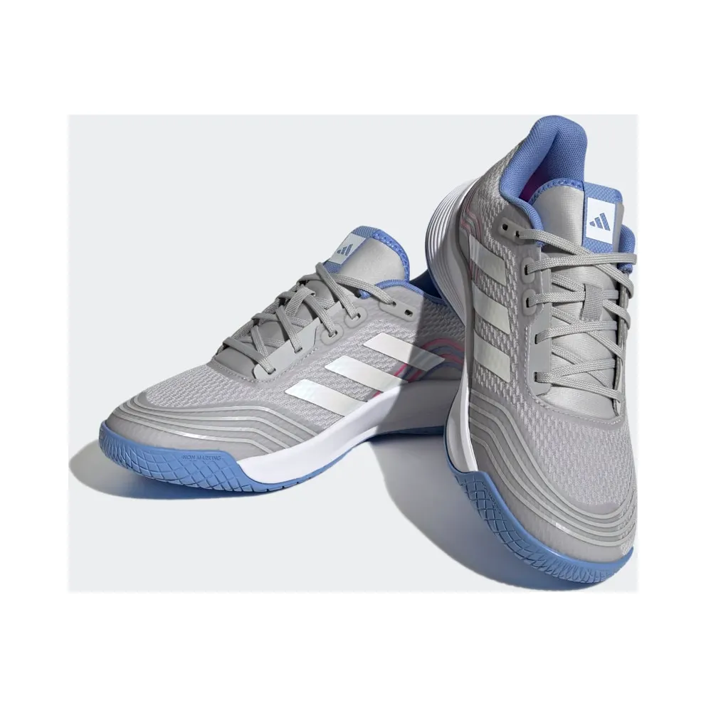 adidas Novaflight Volleyball Shoes Grey Two / Cloud White / Silver Dawn (HQ3515)