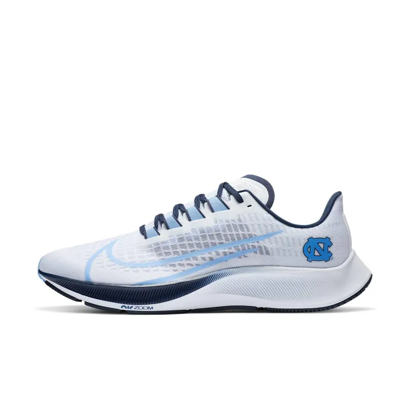 Nike Air Zoom Pegasus 37 UNC White/Pure Platinum-College Navy-Valor Blue (CZ5395-100)