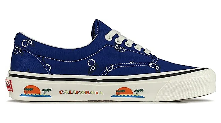 Vans OG Era LX ‘Paisley – True Blue’ True Blue/White (VN0A4BVAXE6)