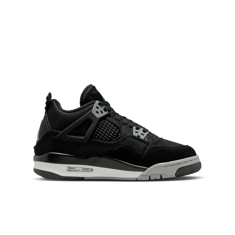 Air Jordan 4 GS “Black Canvas” (DV0553-006)