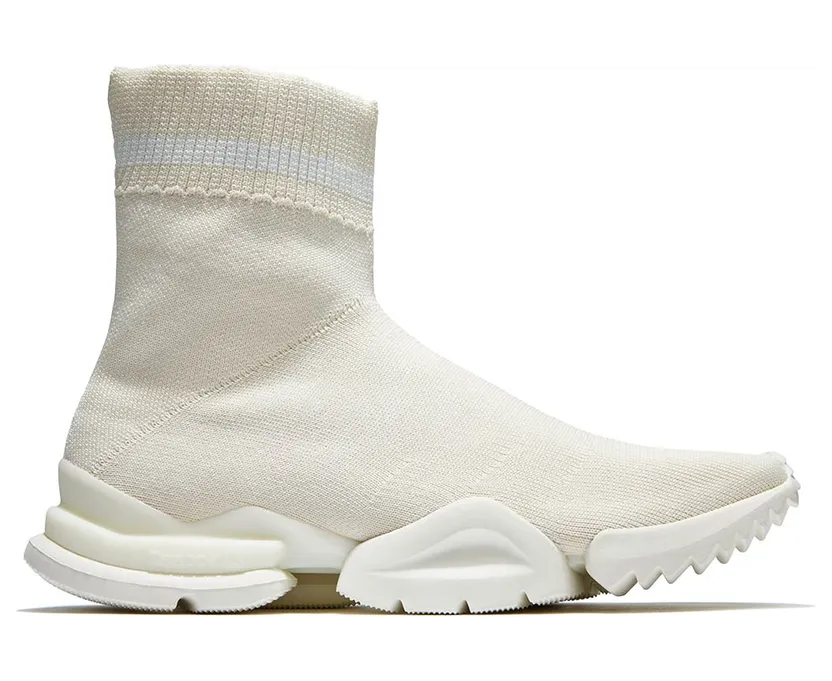 Reebok Sock Run.r Chalk Chalk/Paper White-Classic Grey-Carotene-Black (Other Brands Reebok)