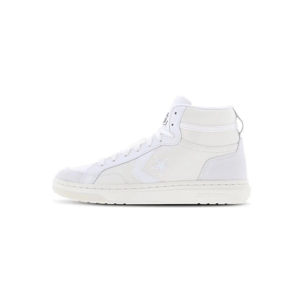 Converse Pro Blaze Classic Leather & Suede Egret/Vintage White (A09082C)