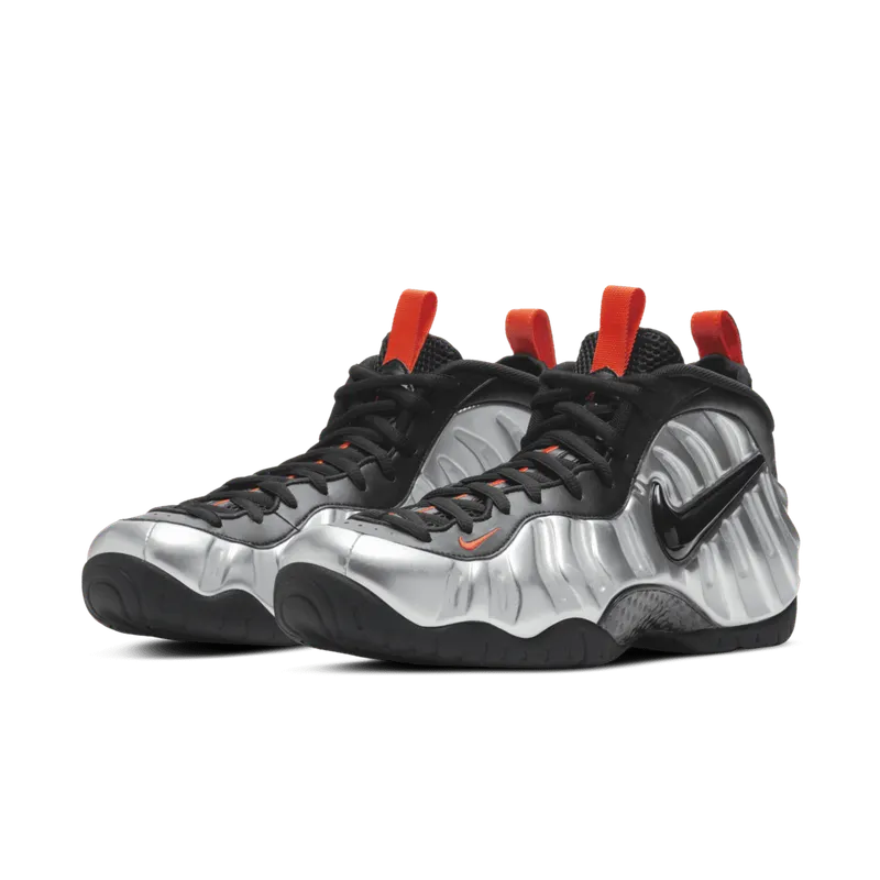 Nike Air Foamposite One Halloween (2020) Flat Silver/Black-Electro Orange (CT2286-001)