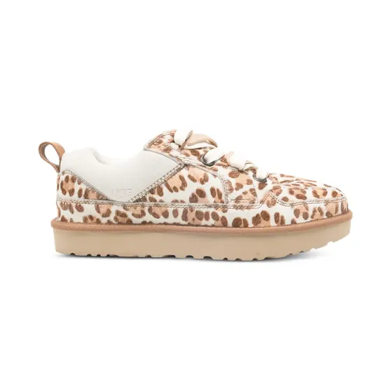 UGG Lo Lowmel Plains sneakers met luipaardprint – Beige (1181071)