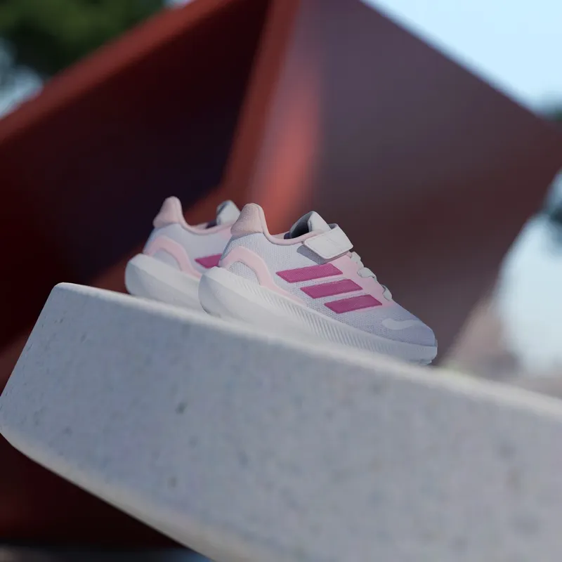 Adidas Runfalcon 5 Kids Cloud White / Clear Pink / Grey Two (JP9409)