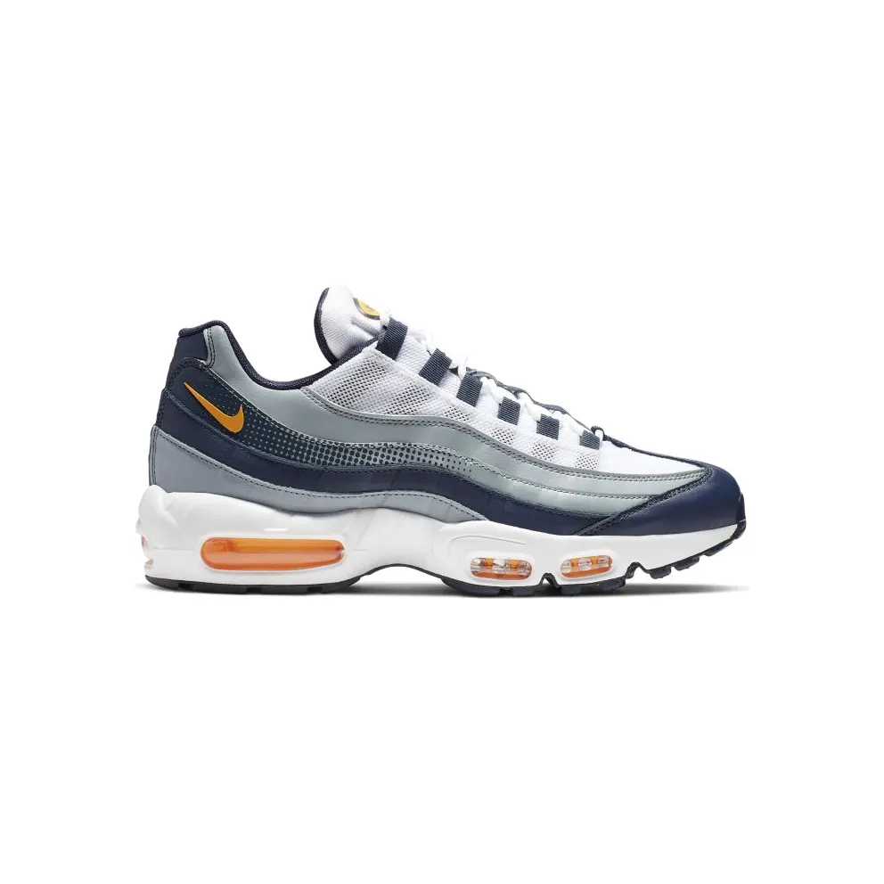 Nike Air Max 95 Midnight Navy Laser Orange Midnight Navy/White-Obsidian Mist-Laser Orange (AJ2018-401)