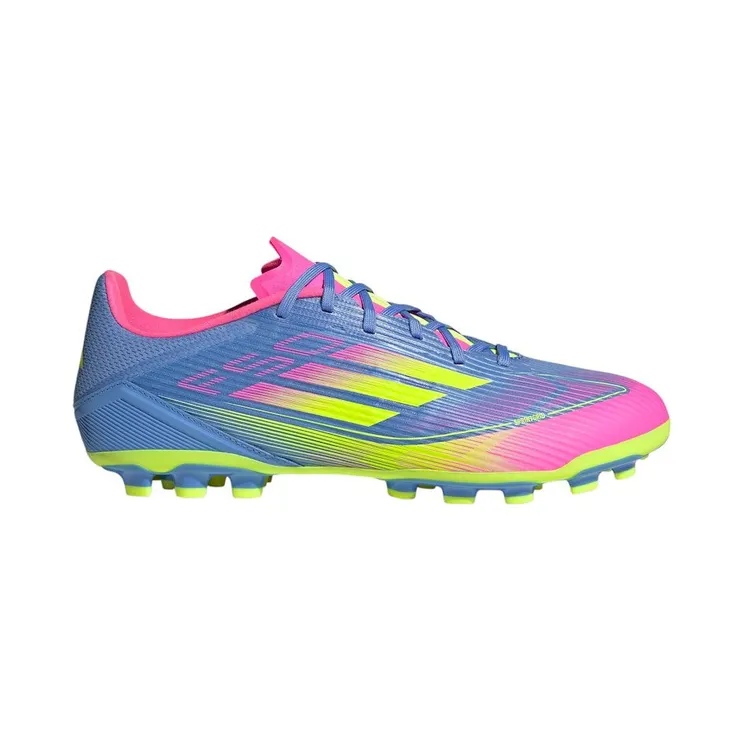 adidas F50 League AG Blue Fusion Lucid Lemon Lucid Pink (IE1263)
