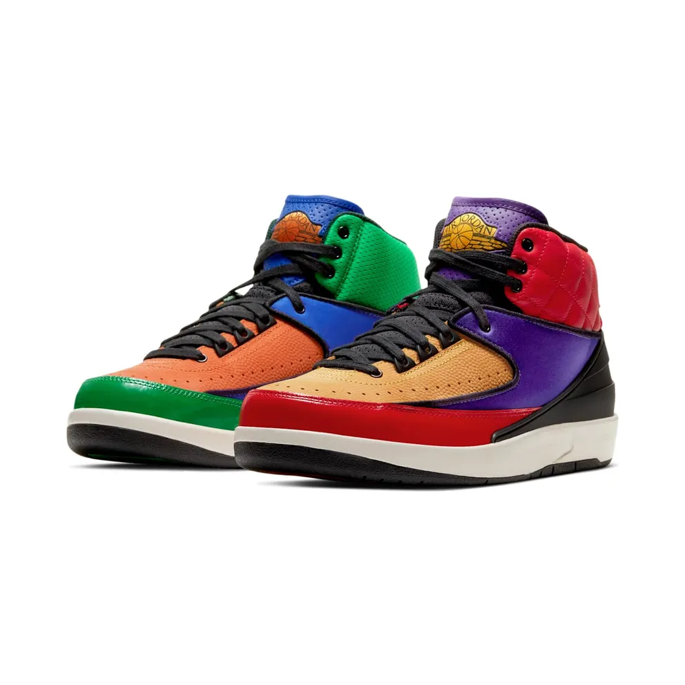 Jordan 2 Retro Multi-Color (W) University Red/Black-Court Purple (CT6244-600)