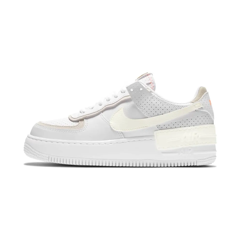Nike Womens Air Force AF 1 Shadow White Atomic Pink (2020) (CZ8107-100)