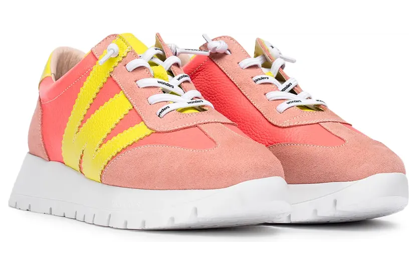wonders-sneaker A-2476-Comb.Coral/Cybe
