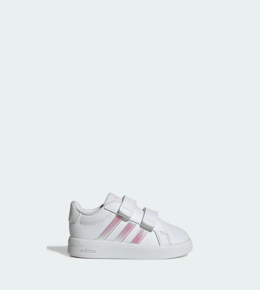 Adidas GRAND COURT 3.0 SCHOENEN PEUTERS Cloud White / Iridescent / Cloud White (KJ0882)