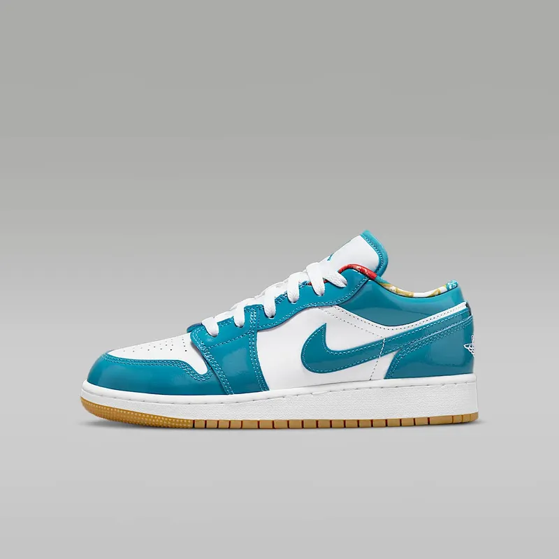 Air Jordan 1 Low Barcelona Blue (GS) (DM0589-400)