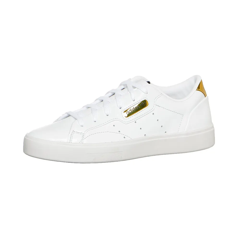 Adidas Sleek ‘Gold Metallic’ Cloud White/Crystal White/Gold Metallic (FV3395)