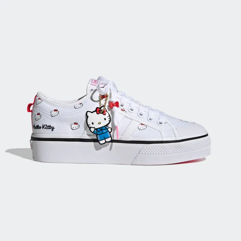 Adidas Nizza Platform Core White / Core White / Core Black (HQ6239)