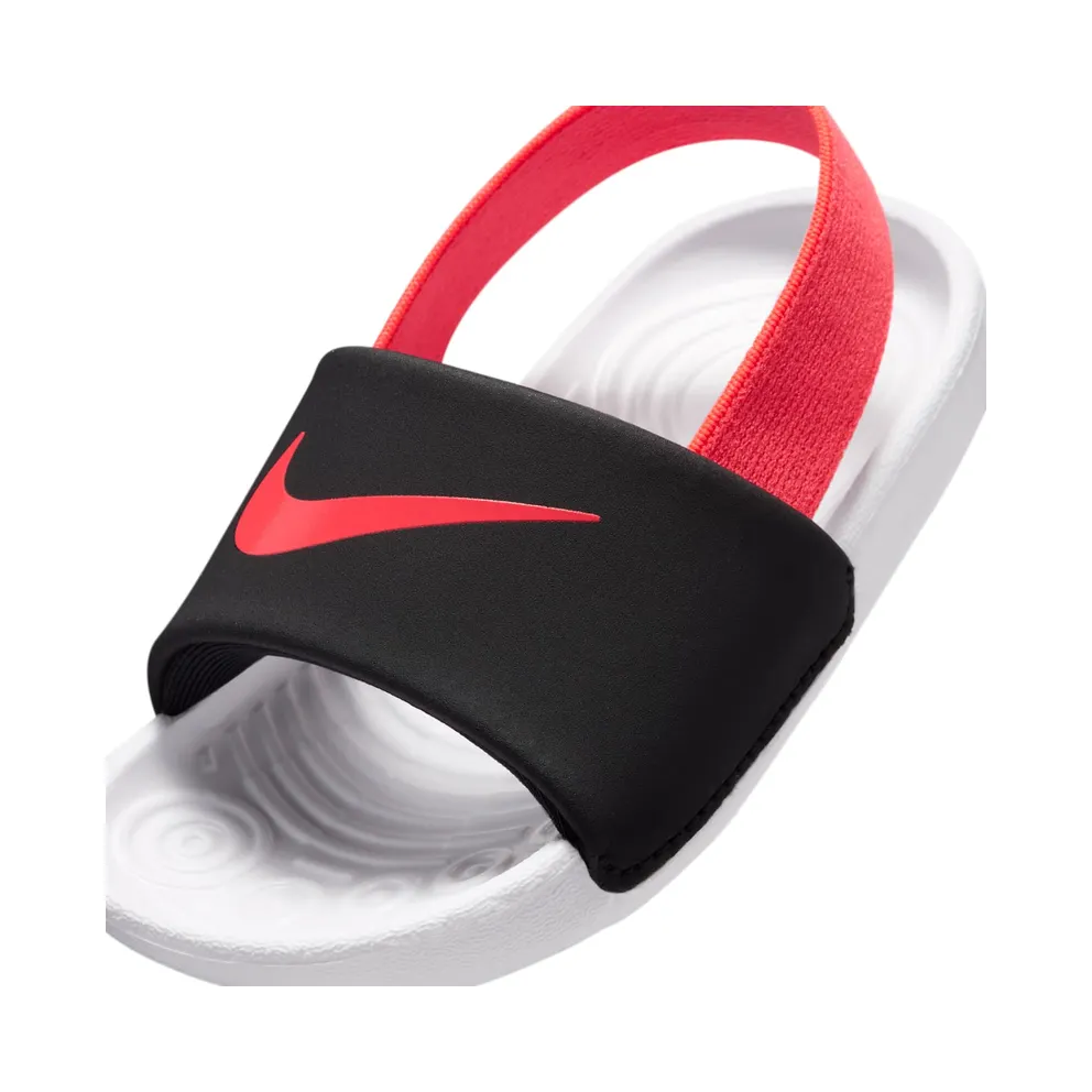 Nike Kawa Slide Black White Bright Crimson (FJ8811-003)