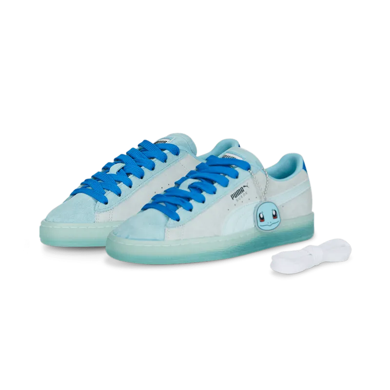 Puma X Pokemon Suede Squirtle Blue (387416-01)