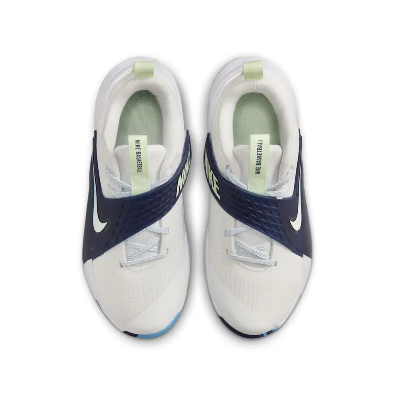 Nike Team Hustle D 12 White Midnight Navy Volt Tint (HF6279-104)