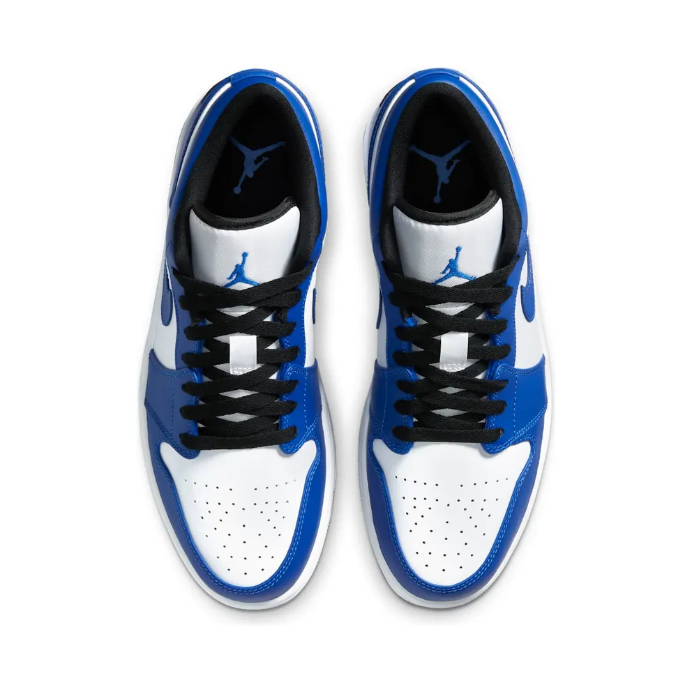 Jordan 1 Low Game Royal White/Game Royal-Black (553558-124)