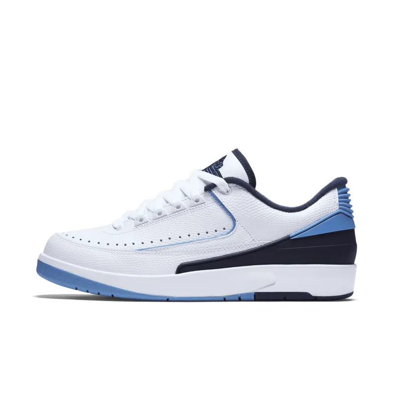 Jordan 2 Retro Low University Blue (2016) White/University Blue-Midnight Navy (832819-107)