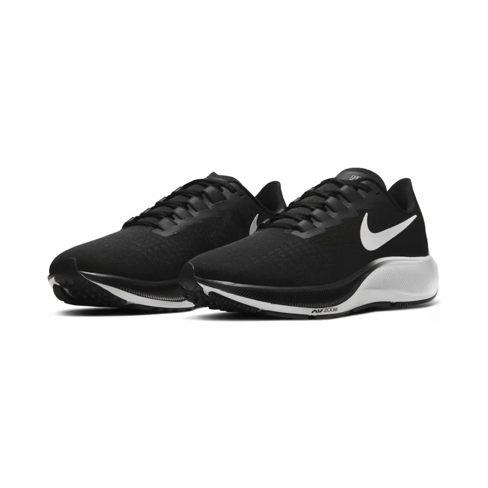 Nike Air Zoom Pegasus 37 Black White (Extra Wide) “Black / White” (BQ9651-002)