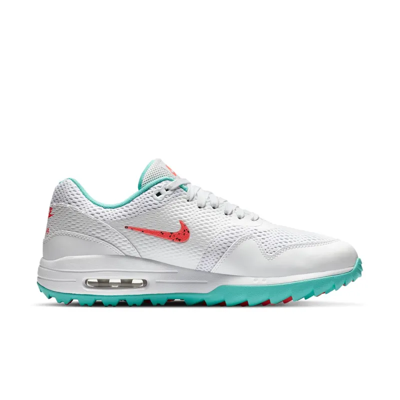 Nike Air Max 1 Golf Watermelon White/Hot Punch-Aurora Green (CI7576-103)