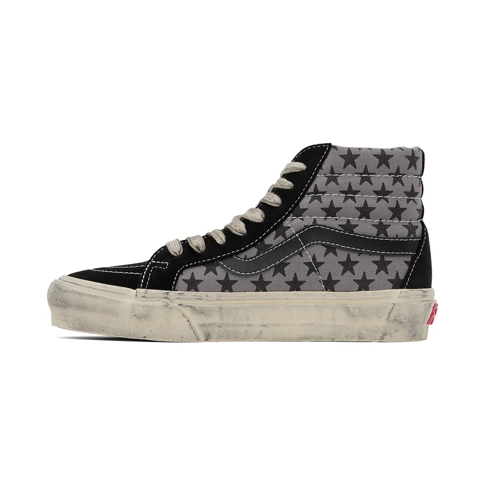 Vans Black & Gray White Chandôn Edition Sk8-Hi Reissue (VN0A4BVH82Q)